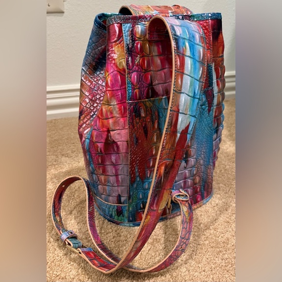 Brahmin Multicolored Fanciful Melbourne Leather Bag - Picture 2 of 8